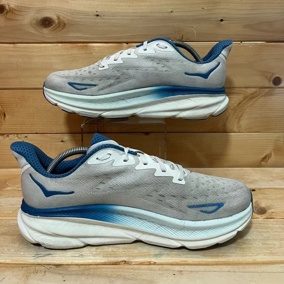 Hoka One One Men's Clifton 9 Running Sneaker Shoes Mens 11D F27224D - Picture 3 of 9